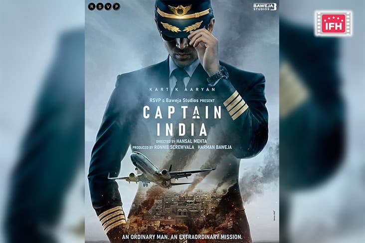 Kartik Aaryan To Don The Role Of A Pilot In ‘Captain India’, Shares First Look Poster