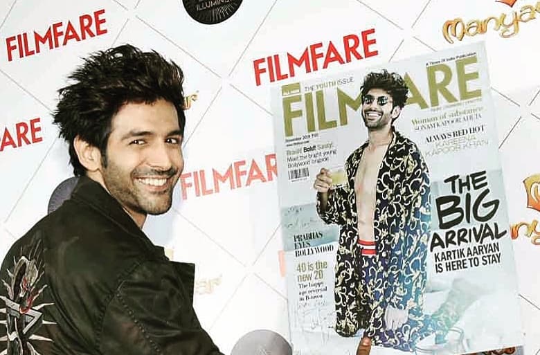 Kartik Aaryan Turns Up The Heat In His Filmfare Shoot