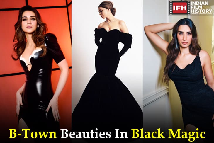 Kriti Sanon Pragya Kapoor And Pratibha Ranta To The Bollywood Ladies Own The Black Outfit Vibe