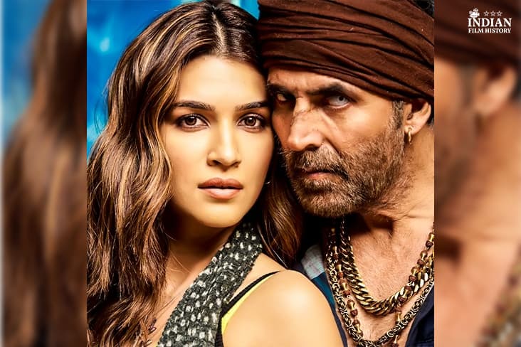 Kriti Sanon Shares Her Look From Bachchan Pandey…Also Seen With Her Is Akshay Kumar
