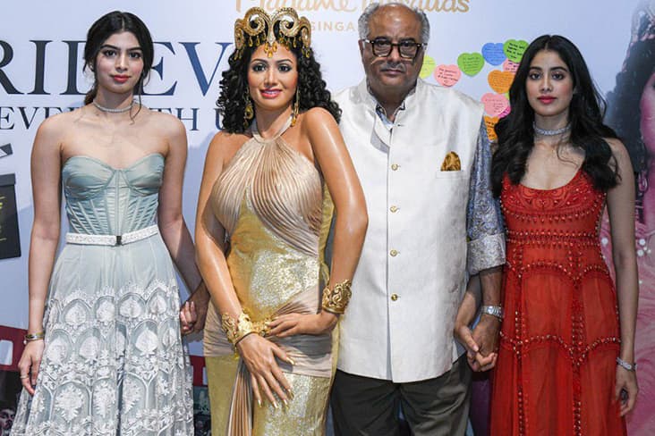 Late Sridevi’s Wax Statue Unveiled At Madame Tussauds Singapore
