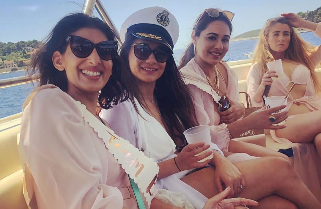 Mandy Takhar Vacations In Croatia
