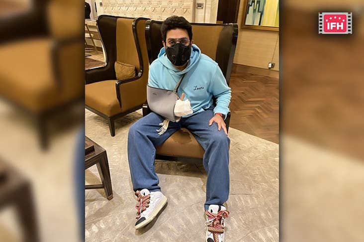 “Mard Ko Dard Nahin Hota!”, Says Abhishek Bachchan As He Resumes Shoot Post Injury
