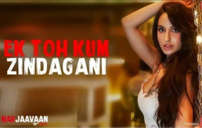 Marjaavaan new song ‘Ek To Kam Zindgani’ teaser out