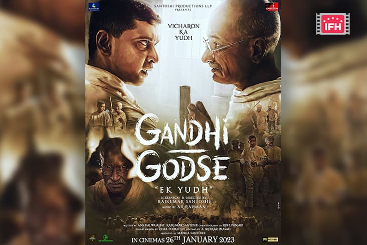 Motion Poster Of Rajkumar Santoshi's Film 'Gandhi Godse Ek Yudh' Unveiled.