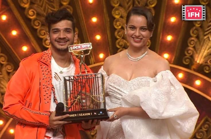 Munawar Faruqui Takes Home The Winner’s Trophy For Kangana Ranaut Hosted Lock Upp