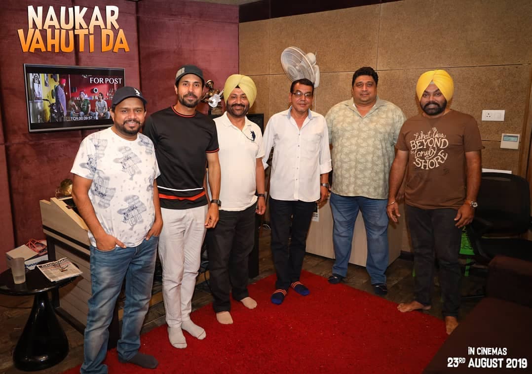 Naukar Vahuti Da Team Begins Dubbing