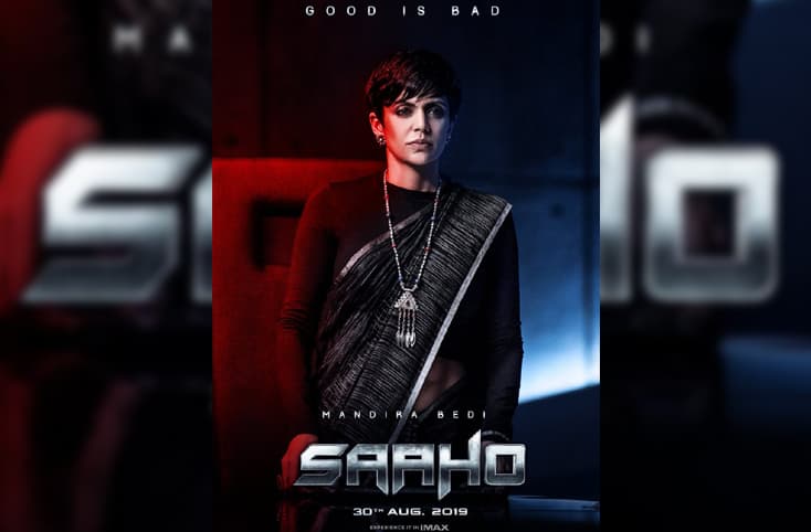New Character Poster Of Saaho Featuring Mandira Bedi Revealed