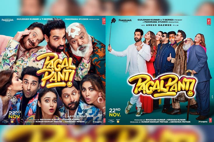 New poster of Pagalpanti shared by Ileana D’Cruz