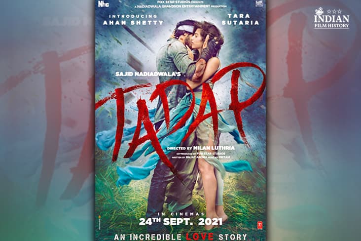 New Poster Of Tara Sutaria Starrer ‘Tadap’ Unveiled