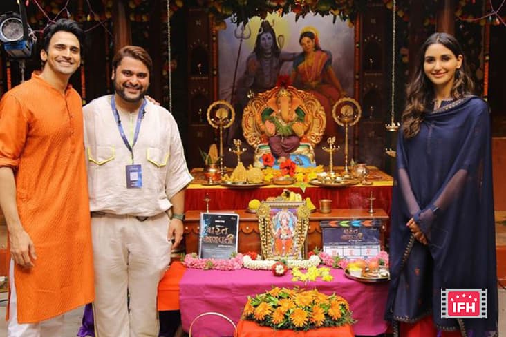 Nikita Dutta And Bhushan Pradhan Kick-Start Shooting For Marathi Film 'Gharat Ganpati’
