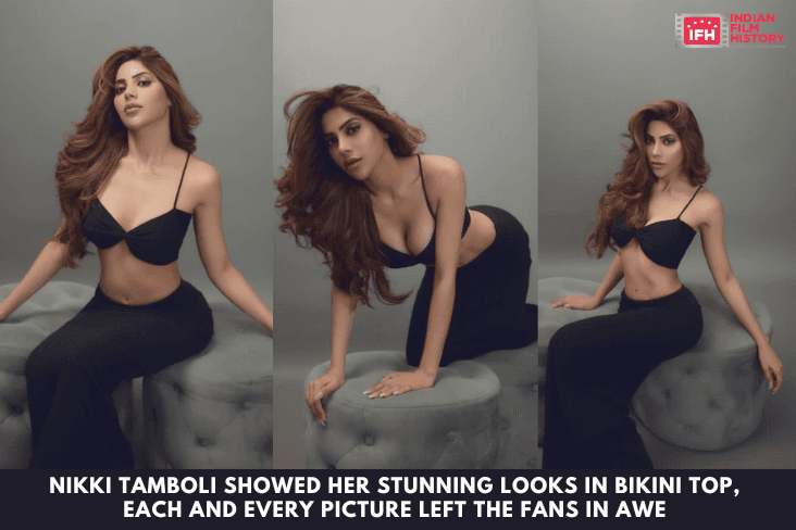 Nikki Tamboli Showed Her Stunning Looks In Bikini Top Each And Every Picture Left The Fans In Awe