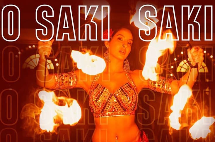 O Saki Saki Glimpse Revealed By Nora Fatehi