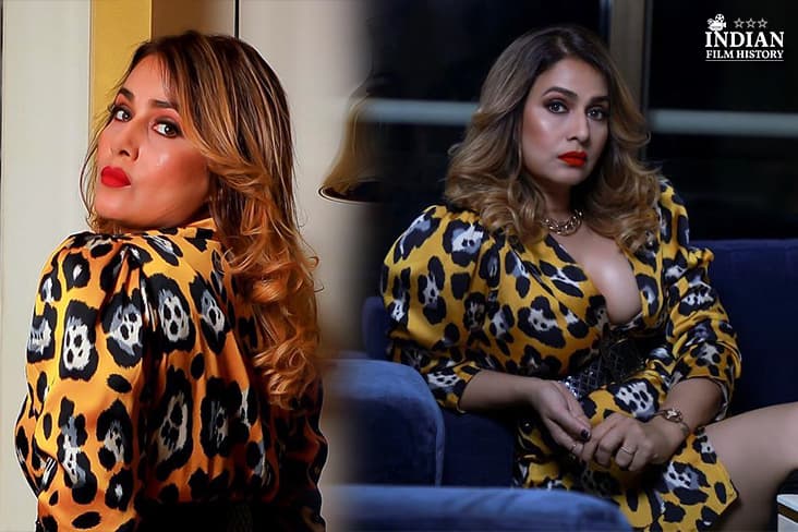 Pakhi Hegde Stuns In An Animal Print Dress