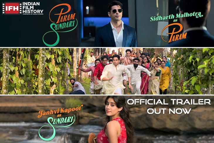 Param Sundari Trailer: Sidharth & Janhvi Shine In Glamorous Drama