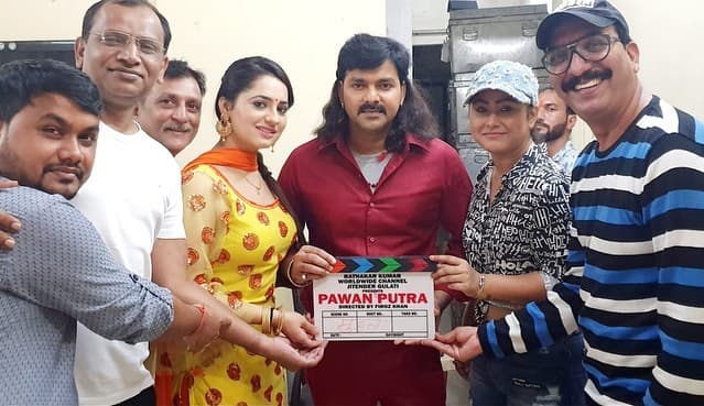 ‘Pawan Putra’ shooting begins with Pawan Singh and Priyanka Pandit