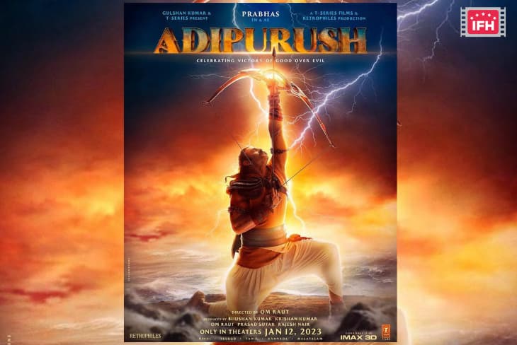 Prabhas And Kriti Sanon Starrer 'Adipurush' First Look Poster Out