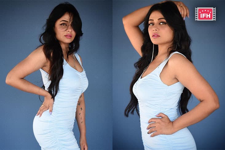 Prarthana Behere Stuns In A White Bodycon Dress In Her Latest Photoshoot