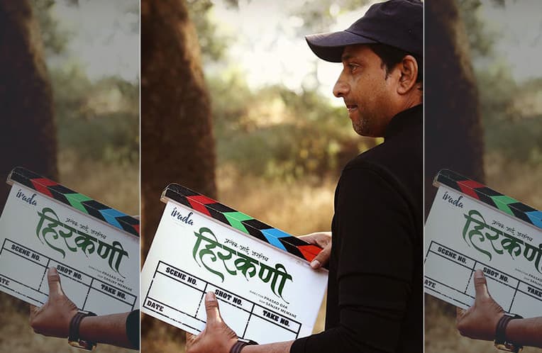 Prasad Oak shares a picture from the set of ‘Hirkani’