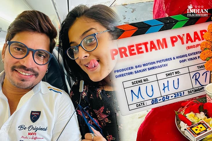 Pravesh Lal Yadav And Yamini Singh Take Off For Gorakhpur To Shoot For Their Next ‘Preetam Pyare’