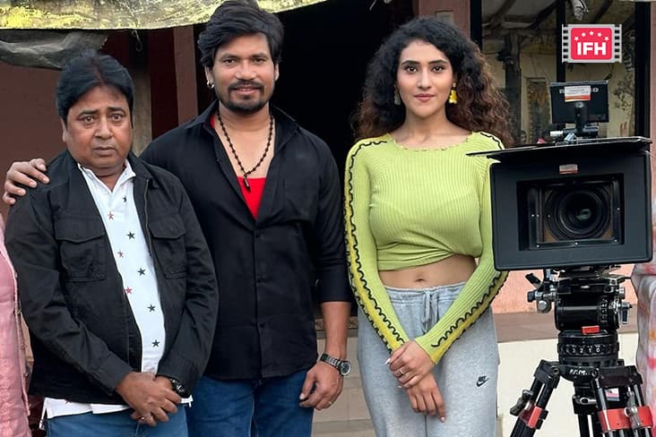 Pravesh Lal Yadav Starts Shooting For 'Toofaan' With Debutant Arshiya Arshi.