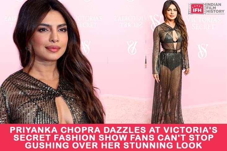 Priyanka Chopra Dazzles At Victoria's Secret Fashion Show Fans Can't Stop Gushing Over Her Stunning Look