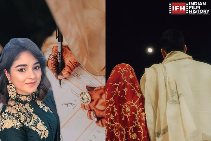 “Qubool Hai X3”: Zaira Wasim Marries, Shares Beautiful Nikaah Photos