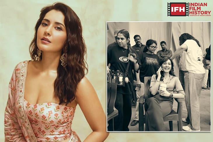 Raashi Khanna Has Set The Social Media Abuzz After Sharing Glimpses From Her Upcoming Film Which She Captioned Been Busy Living