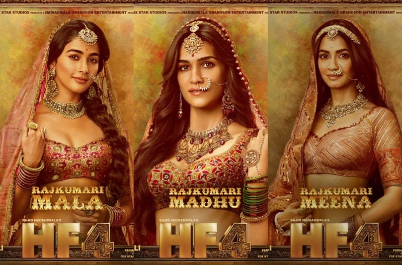Rajkumari Meena, Madhu and Mala of Housefull 4 introduced