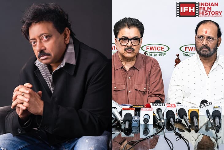 Ram Gopal Varmas Shoot Of His Film Police Company Was Stalled Over Pending Dues By The Technicians FWICE Office Bearers BN Tiwari And Ashoke Pandit Intervened.