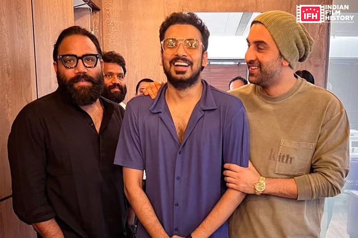 Ranbir Kapoor And Sandeep Reddy Vanga's Unseen Photo With Animal’s Song Satranga Composer Shreyas Puranik