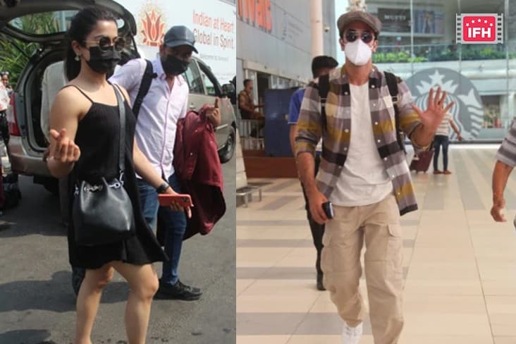 Ranbir Kapoor, Rashmika Mandanna Back In Mumbai After Shooting For ‘Animal’ In Manali