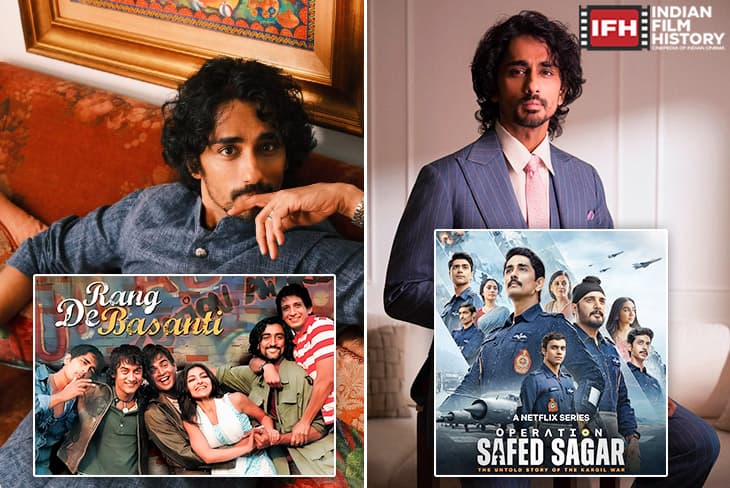 Rang De Basanti To Operation Safed Sagar How Siddharth Stands Out In Every Project He Takes