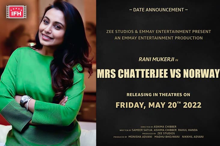 Rani Mukerji Starrer Mrs Chatterjee Vs Norway To Hit Theaters On 20th May 2022