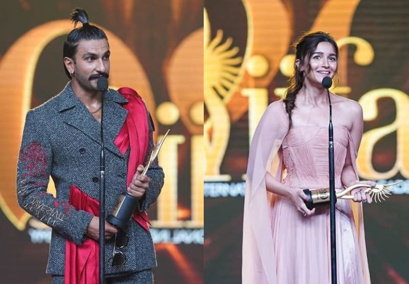 Ranveer Singh and Alia Bhatt win big at IIFA awards