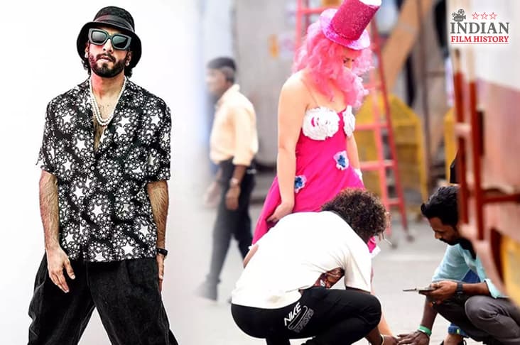 Ranveer Singh Shoots With Russian Artists On Sets Of Cirkus