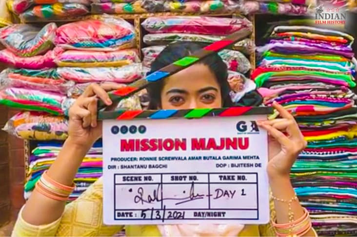 Rashmika Mandanna Begins Filming ‘Mission Majnu’