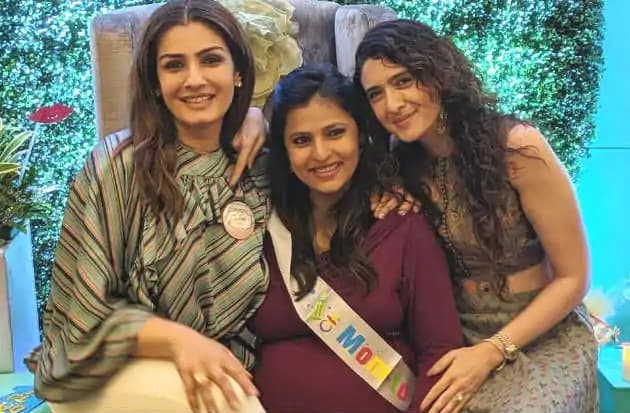 Raveena Tandon’s adopted daughter expecting her first baby