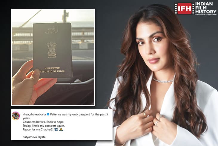 Rhea Chakraborty Gets Passport After 5 Years, Pens Emotional Note On Struggles