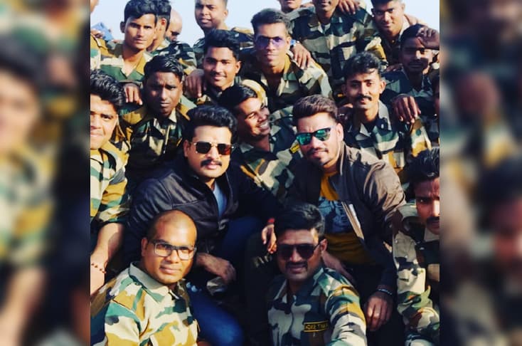 Ritesh Pandey And Pravesh Lal Yadav Begin Shooting For Film 'Sarfarosh'