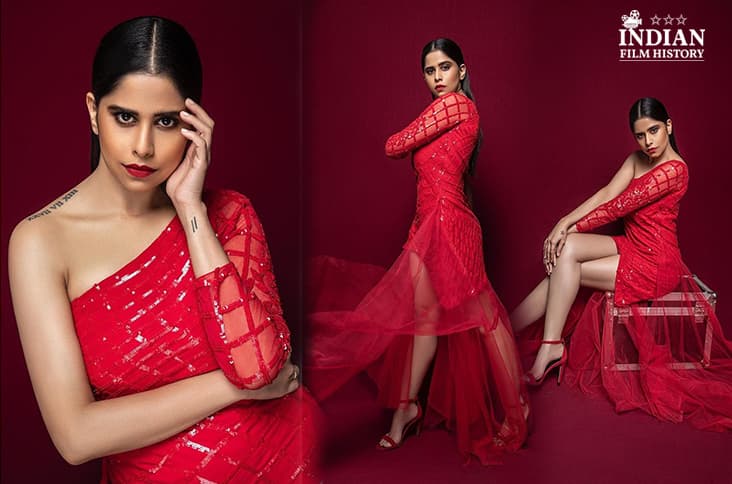 Sai Tamhankar Mesmerises Fans In Her Latest Red Dress