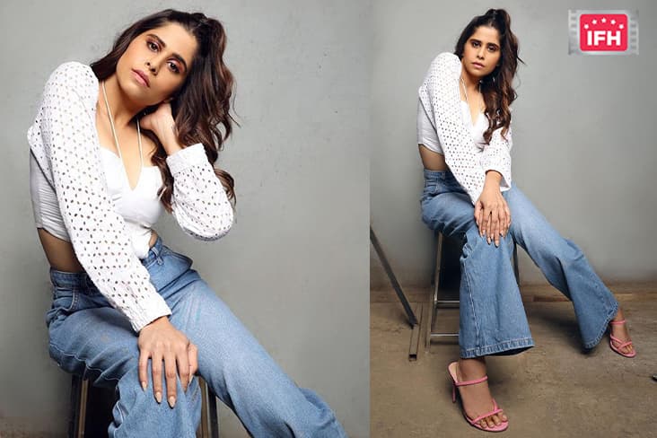 Sai Tamhankar Turns Heads With Her Chic And Casual Look