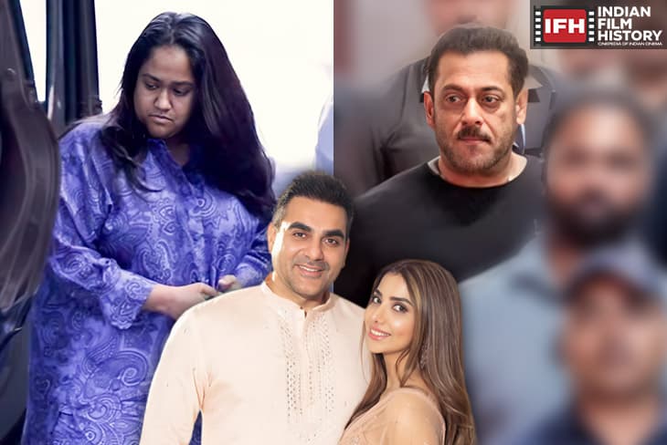Salman Khan And Arpita Visit Brother Arbaaz Khan’s New Born Baby Girl At The Hospital In Mumbai