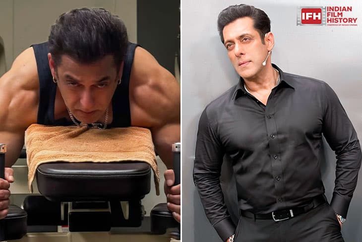 Salman Khan Flaunts His Toned Biceps Amidst Death Threats