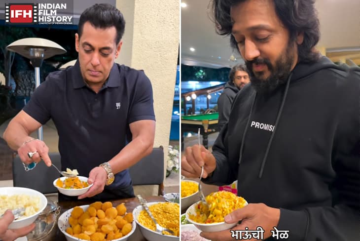 Salman Khan Turns Chef At His 60th Birthday Party, Prepares Bhel For Genelia And Riteish