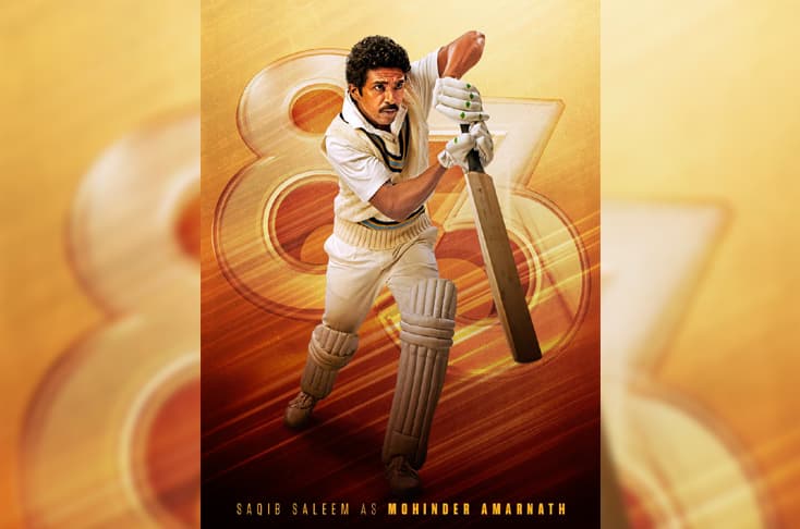 Saqib Saleem’s look from ‘83 will remind you of the bygone era of cricket