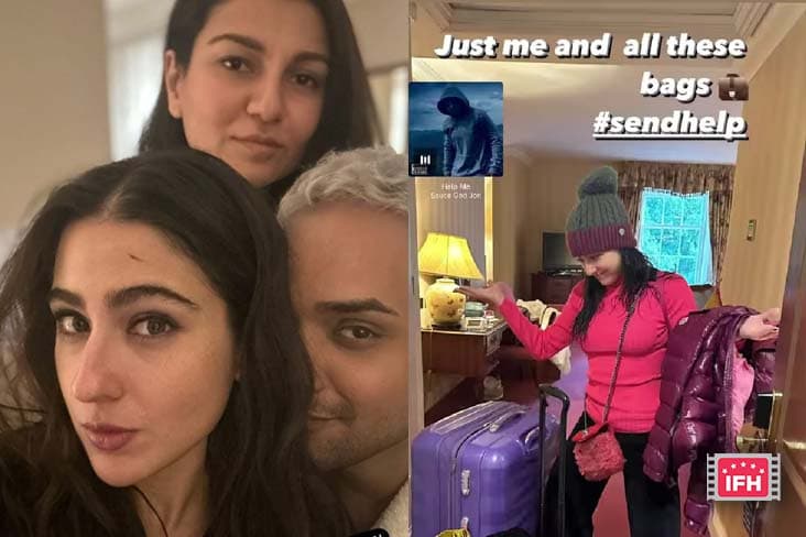 Sara Ali Khan Has Completed The Shooting For Her Film With Tiger Shroff.