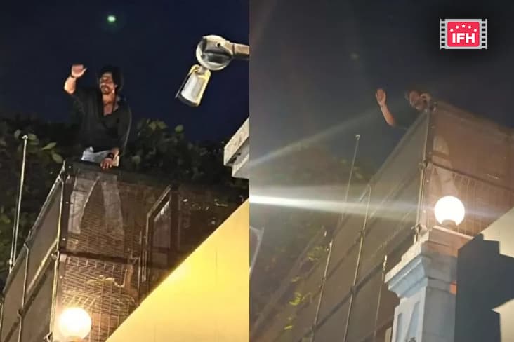 Shah Rukh Khan Gave A Surprise To The Fans Before The Release Of 'Pathaan', Met Them In The Balcony.