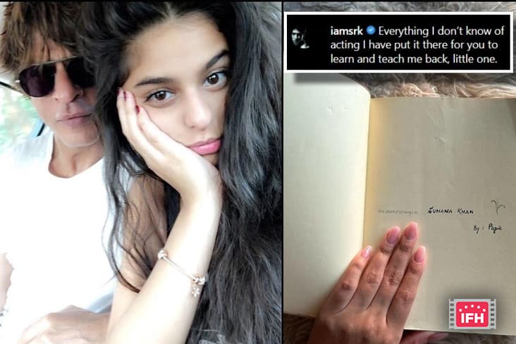 Shah Rukh Khan Gifted His Daughter Suhana A Handwritten Acting Journal, Gave A Special Message.