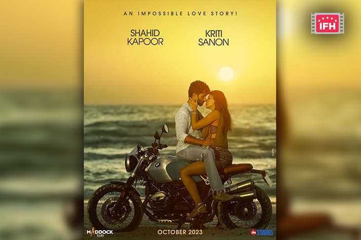 Shahid Kapoor Became Romantic With Kriti Sanon, First Look Of The Upcoming Film Released.